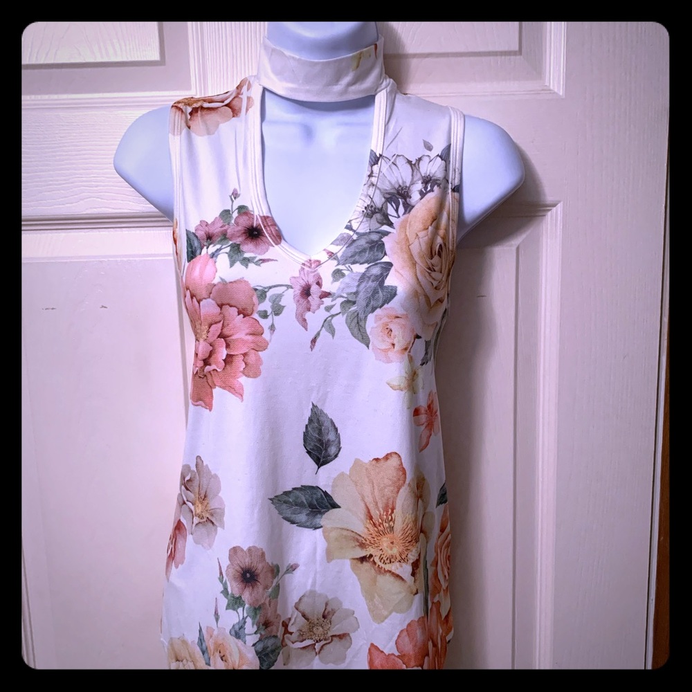 Sleeveless top, soft cotton in a floral print.  **BOGO same or less$